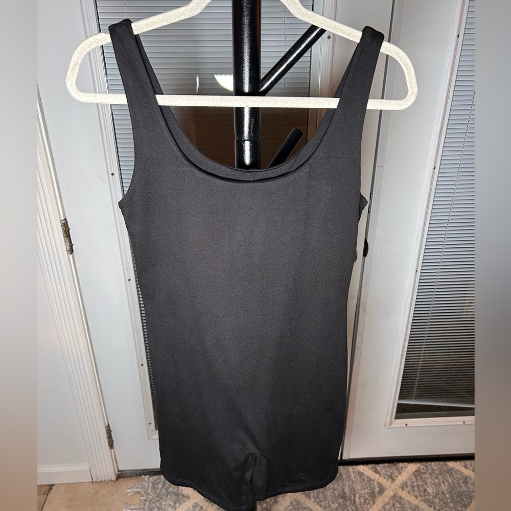 Black Sleeveless maternity Bumpsuit